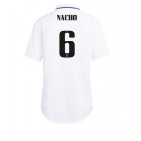 Damen Fußballbekleidung Real Madrid Nacho #6 Heimtrikot 2022-23 Kurzarm